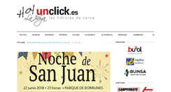 Desktop Screenshot of hoyunclick.es